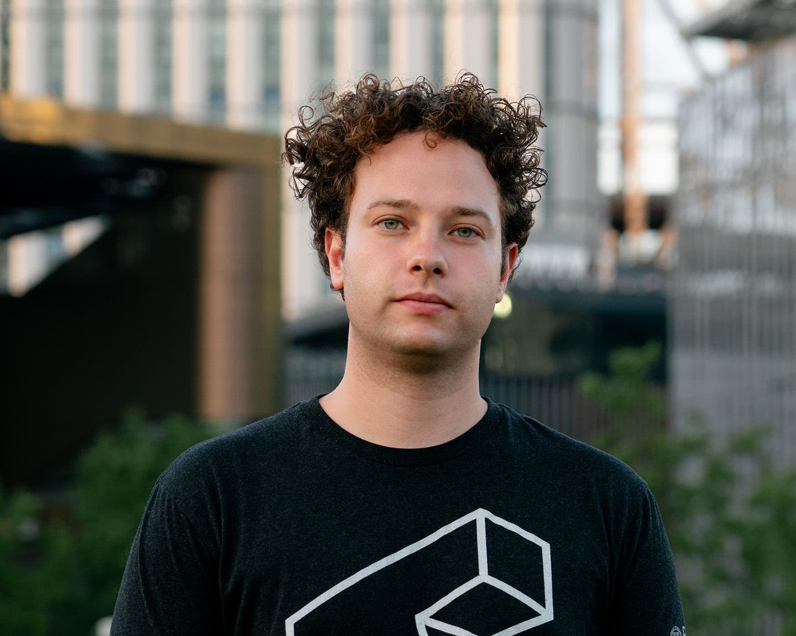 Jonathan Segal outside Cornell Tech in New York City